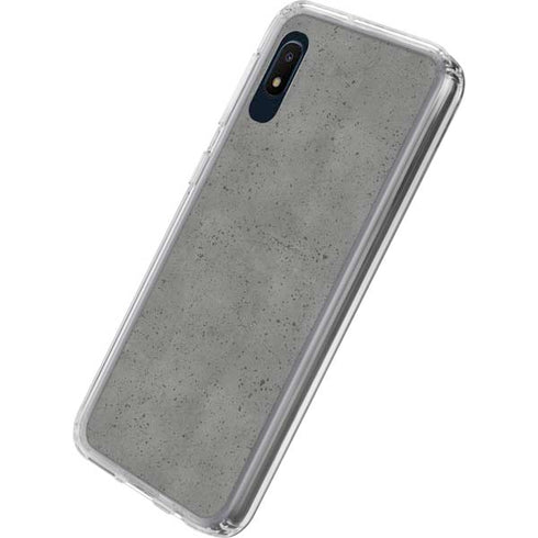 Speckle Grey Concrete Galaxy A10e Clear Case