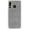 Speckle Grey Concrete Galaxy A20 Clear Case