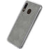 Speckle Grey Concrete Galaxy A20 Clear Case