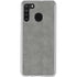Speckle Grey Concrete Galaxy A21 Clear Case