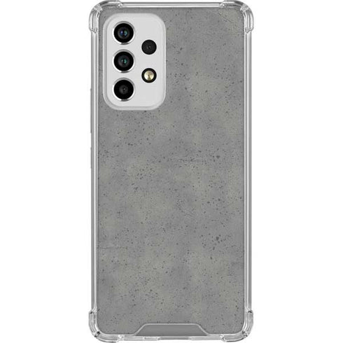 Speckle Grey Concrete Galaxy A33 5G Clear Case