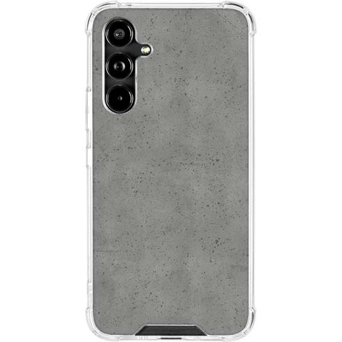Speckle Grey Concrete Galaxy A54 5G Clear Case