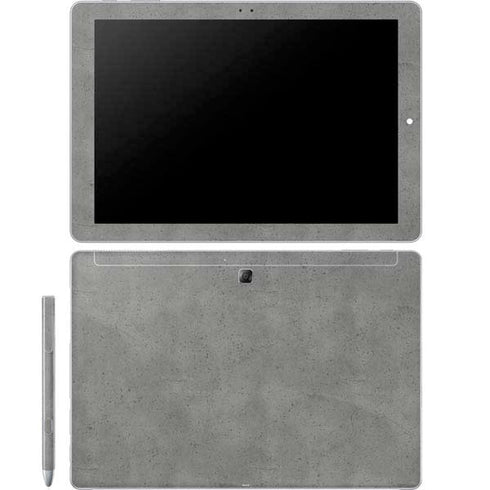 Speckle Grey Concrete Galaxy Book 12in Skin