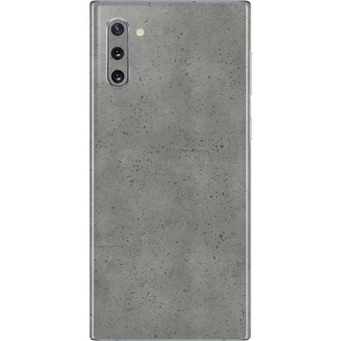 Speckle Grey Concrete Galaxy Note 10 Skin