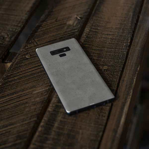 Speckle Grey Concrete Galaxy Note 9 Skin