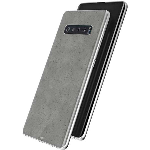 Speckle Grey Concrete Galaxy S10 Plus Skin
