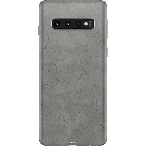Speckle Grey Concrete Galaxy S10 Skin