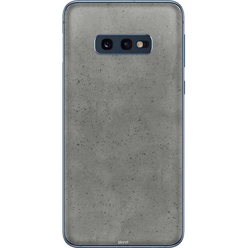 Speckle Grey Concrete Galaxy S10e Skin