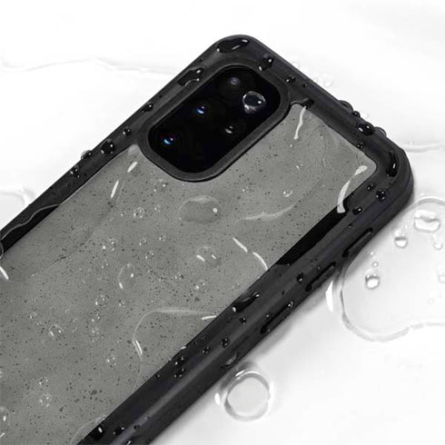 Speckle Grey Concrete Galaxy S20 Plus Waterproof Case