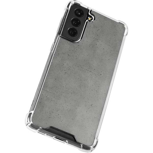 Speckle Grey Concrete Galaxy S21 FE Clear Case