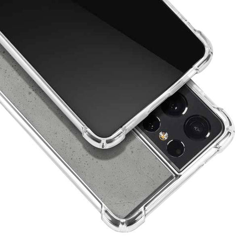 Speckle Grey Concrete Galaxy S21 Ultra 5G Clear Case
