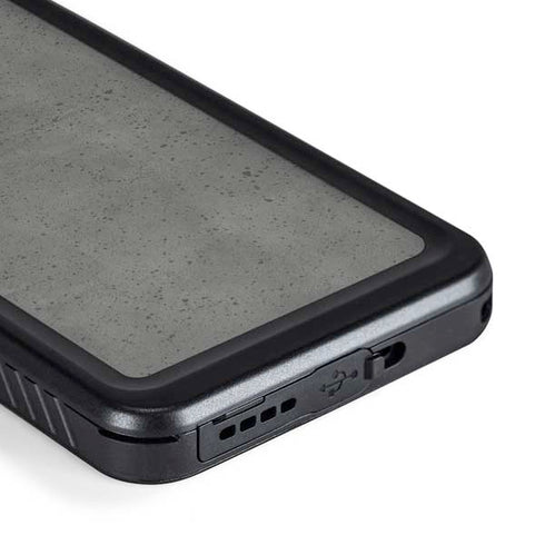 Speckle Grey Concrete Galaxy S23 Plus Waterproof Case