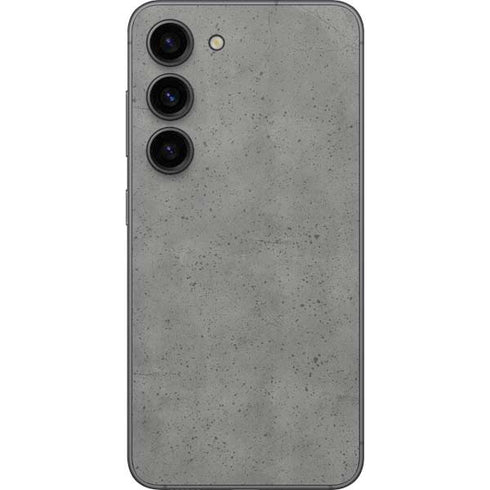 Speckle Grey Concrete Galaxy S23 Skin