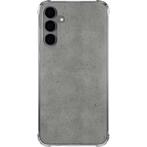 Speckle Grey Concrete Galaxy S24 Plus Clear Case