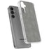 Speckle Grey Concrete Galaxy S24 Plus Clear Case