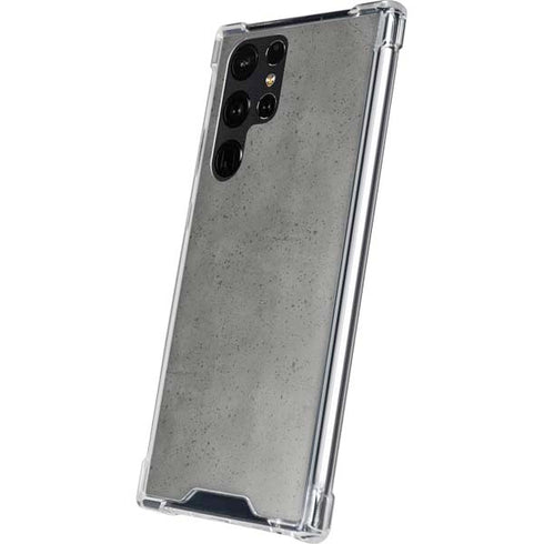 Speckle Grey Concrete Galaxy S24 Ultra Clear Case