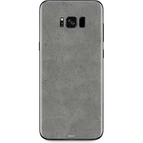Speckle Grey Concrete Galaxy S8 Skin
