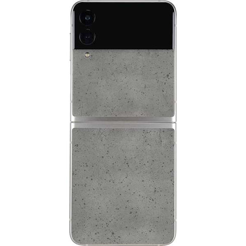 Speckle Grey Concrete Galaxy Z Flip3 5G Skin