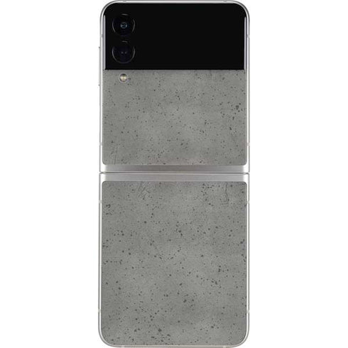 Speckle Grey Concrete Galaxy Z Flip4 5G Skin