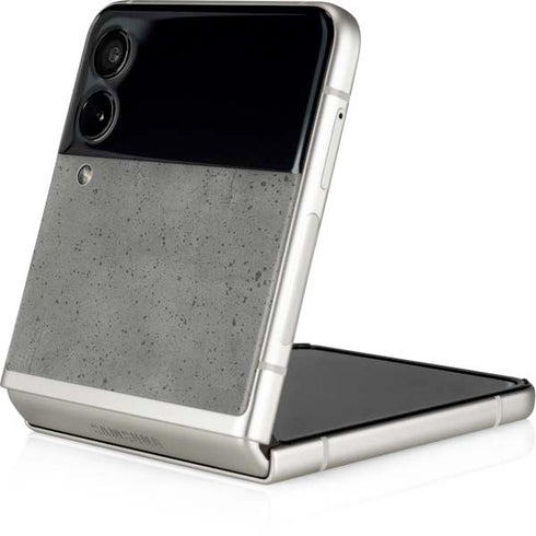 Speckle Grey Concrete Galaxy Z Flip4 5G Skin