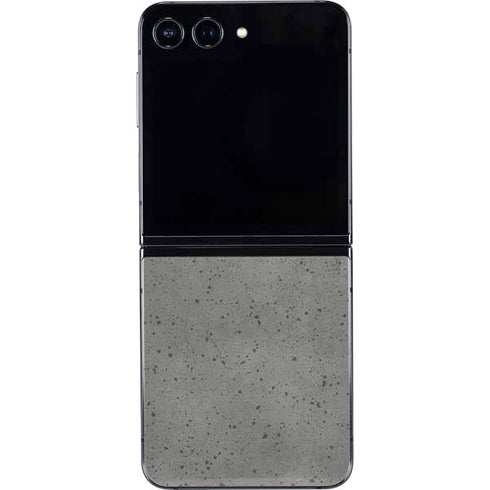 Speckle Grey Concrete Galaxy Z Flip5 5G Skin
