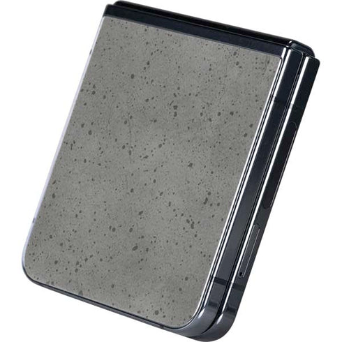 Speckle Grey Concrete Galaxy Z Flip5 5G Skin