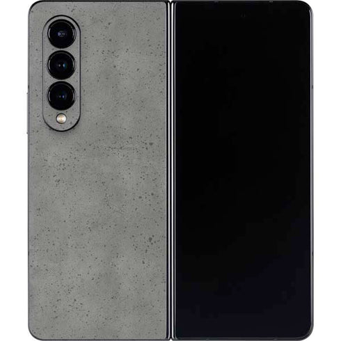 Speckle Grey Concrete Galaxy Z Fold4 5G Skin