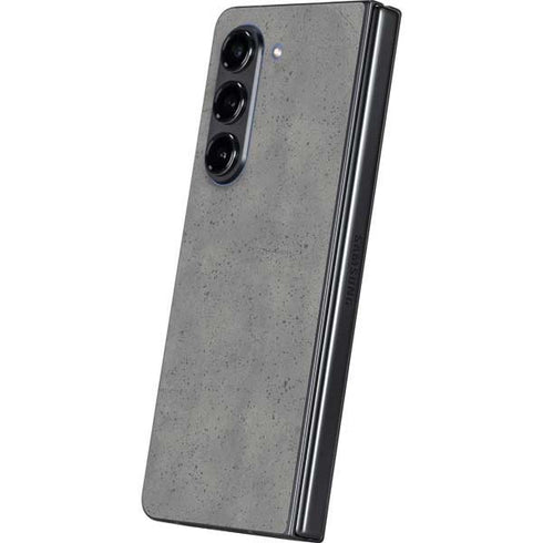 Speckle Grey Concrete Galaxy Z Fold5 5G Skin
