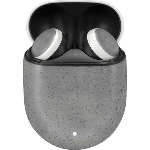 Speckle Grey Concrete Google Pixel Buds Skin