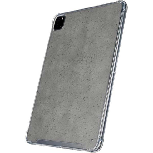 Speckle Grey Concrete iPad Pro 12.9in (2020) Clear Case