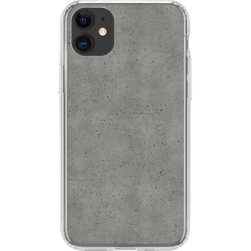 Speckle Grey Concrete iPhone 11 Clear Case
