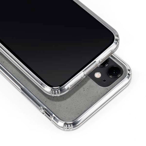 Speckle Grey Concrete iPhone 11 Clear Case