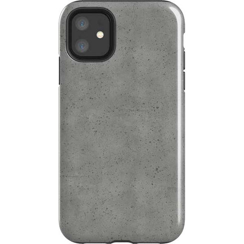 Speckle Grey Concrete iPhone 11 Impact Case