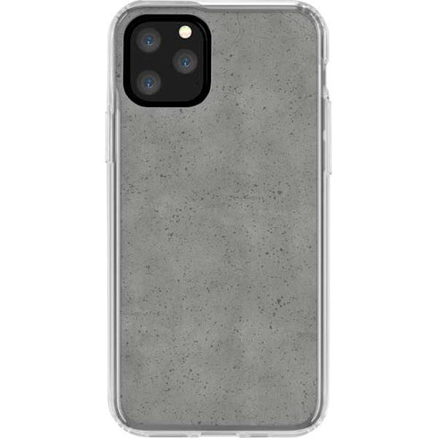 Speckle Grey Concrete iPhone 11 Pro Clear Case