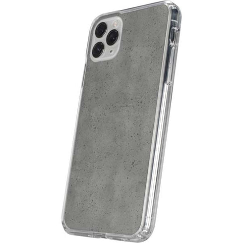 Speckle Grey Concrete iPhone 11 Pro Clear Case