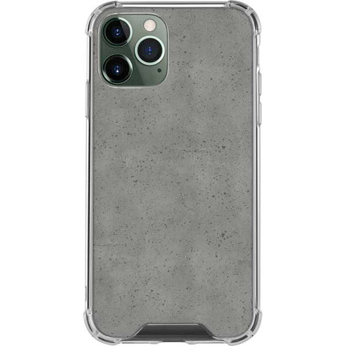Speckle Grey Concrete iPhone 11 Pro Max Clear Case