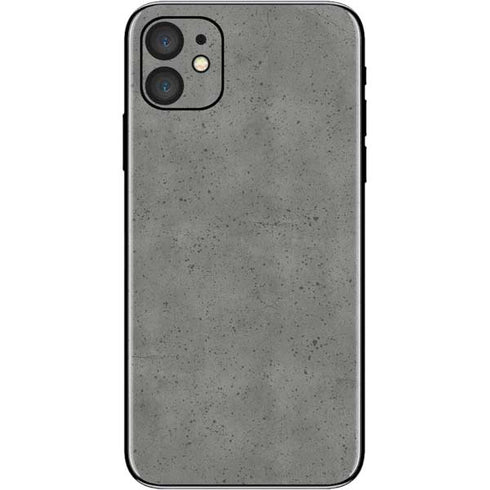 Speckle Grey Concrete iPhone 11 Skin