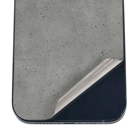 Speckle Grey Concrete iPhone 12 Mini Skin
