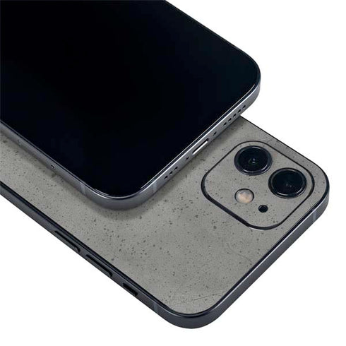 Speckle Grey Concrete iPhone 12 Mini Skin