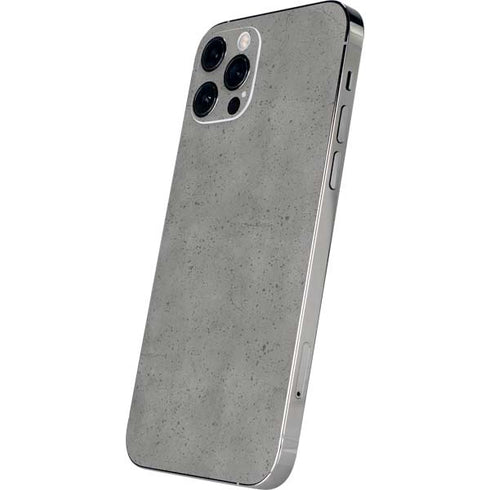 Speckle Grey Concrete iPhone 12 Pro Skin