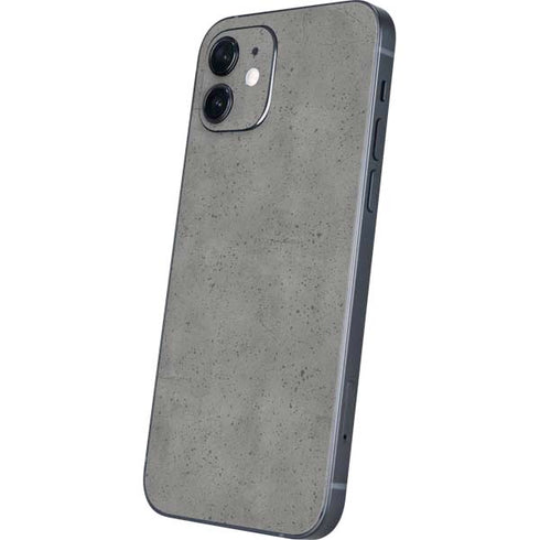 Speckle Grey Concrete iPhone 12 Skin
