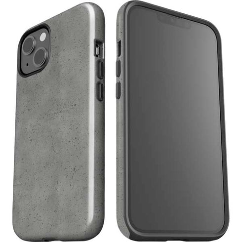Speckle Grey Concrete iPhone 15 Plus Impact Case