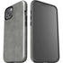 Speckle Grey Concrete iPhone 15 Plus Impact Case