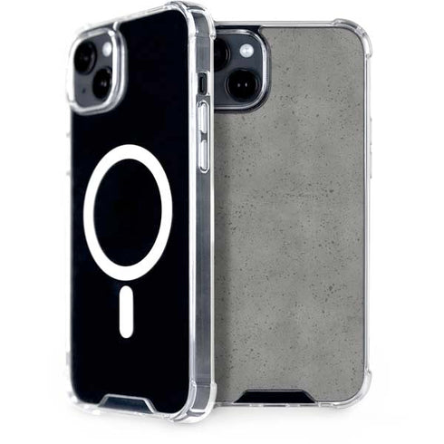 Speckle Grey Concrete iPhone 15 MagSafe Case