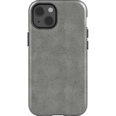 Speckle Grey Concrete iPhone 15 Impact Case