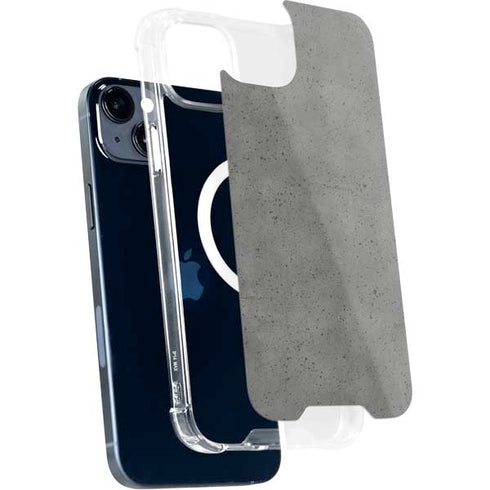 Speckle Grey Concrete iPhone 15 Plus MagSafe Case