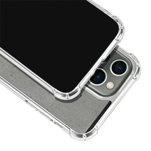 Speckle Grey Concrete iPhone 15 Pro Clear Case