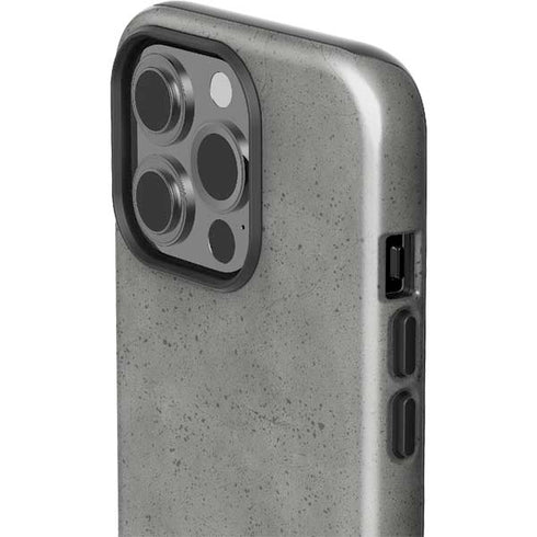 Speckle Grey Concrete iPhone 15 Pro Impact Case