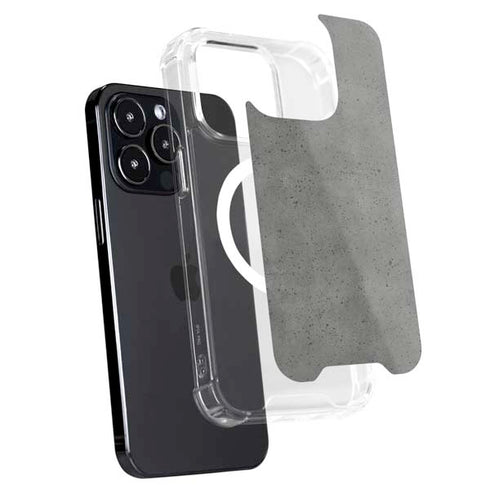 Speckle Grey Concrete iPhone 15 Pro Max MagSafe Case