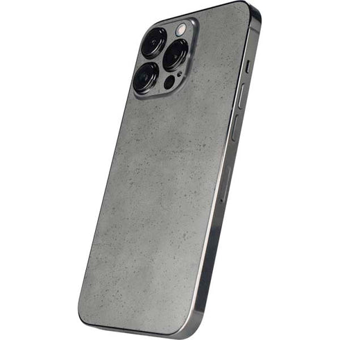 Speckle Grey Concrete iPhone 15 Pro Skin
